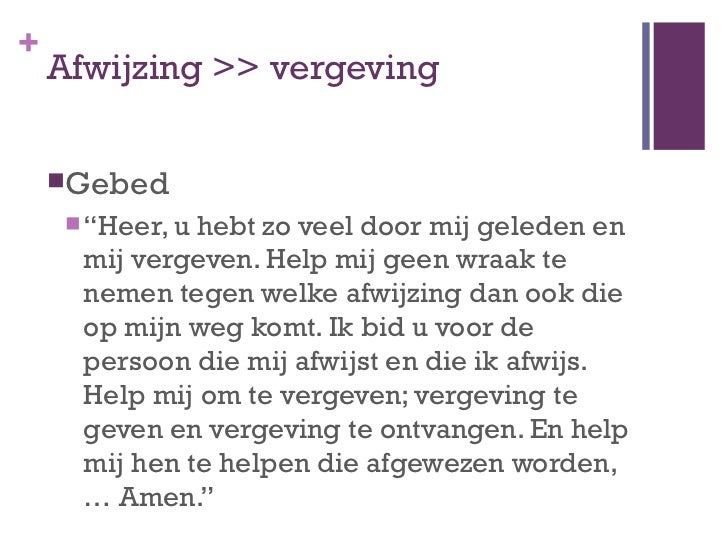 Vragen voor vergiffenis